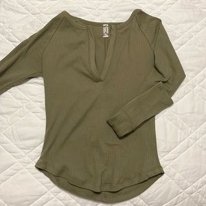 Free people basic long sleeve